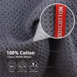 Ultra-Soft Cotton Kitchen Towel Set - 4 Colors for Easy Cleanup - Image 2