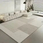 Crystal Pile Living Room Dirty Resistant Easy Care Non-Slip Carpet Premium Feeling Large Sofa Coffee Table Rugs - Image 6