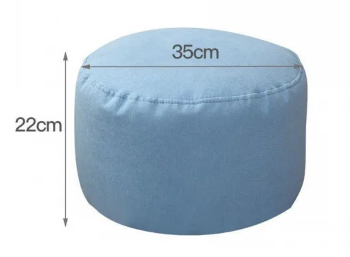 Linen Bean Bag Chair with Filling Beanbag Pouf Ottoman Footstool Tatami Round Stool Futon Puff Relax Lounge Furniture 3 kf Sd892c65198ca4104b56b2904f31728fcF