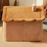 Cozy Foldable Pet House: Washable Cave for Cats & Small Dogs - Image 6