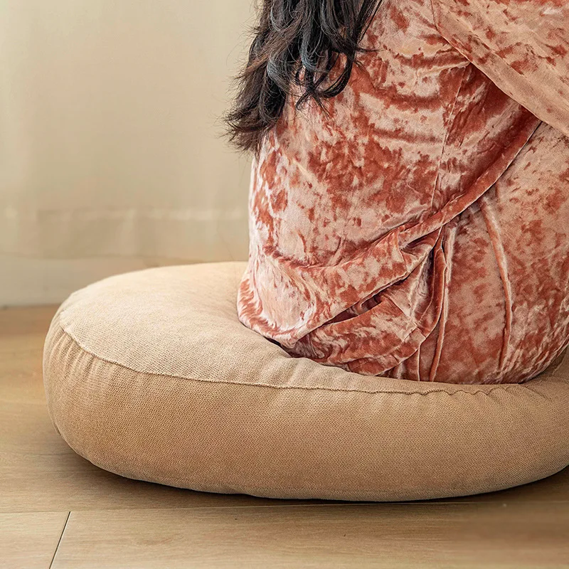 Floor Seat Pillow Solid Color Suitable for Meditation Yoga Round Seat Pads Mat Pouf Sofa Chair Bed Car Seat Pillows Cushions 11 kf Sda94417aeead45e3a58f8ffcf54ef8296
