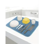 Eco-Friendly Microfiber Dish Drying Mat - Stylish & Absorbent - Image 4