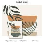 Scandinavian Minimalist Wall Art Abstract Lines Couple Woman HD Canvas Poster Prints Home Bedroom Living Room Decoration - Image 5
