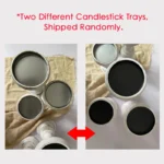 Charming White Wooden Candle Holder for Cozy Home Vibes - Image 6