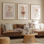 Bohemian Minimalist Canvas Prints for Modern Home Decor - Image 4