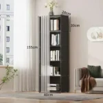Open Closets Dustproof Wardrobe Storage Cabinet with Large Capacity Curtains Simple Assembly Clothes Organizer Bedroom Furniture - Image 6