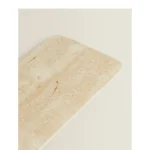 Vintage Natural Marble Beige Travertine Cave Hole Stone Marble Rectangle Household Storage Trinkets Jewelry Tray Accessories - Image 5