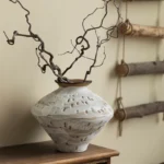 Home Decor Retro Art Wabi Sabi Style Handmade Ceramic Hydroponic Vase Hotel Decoration - Image 3