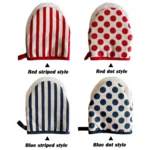 Stylish High-Temp Oven Gloves for Safe Cooking & Baking - Image 5