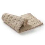 90*70cm Cotton Baby Receiving Blankets for Newborn Girls & Boys Super Soft Dual-Use Crib Nap Stroller Bedding Cradle Quilt Solid - Image 2