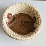 Chic Straw Woven Basket for Stylish Plant Storage & Decor - Image 6