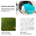 Luxurious Tie-Dye Faux Fur Throw Blanket for Cozy Comfort - Image 6