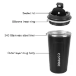 Sleek Leak-Proof Thermos Mug - 380/510 ML Insulated Style - Image 3