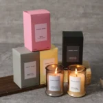 Ins Style Vintage Glass Jar Scented Candle Essential Oils Soy Wax Candle Aromatherapy Home Decoration Birthday Xmas Gift - Image 3