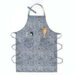 Chic Linen Cotton Kitchen Set: Tablecloth, Towel & Apron - Image 7