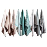 Nordic Cotton Kitchen Towels Set - 3 Stylish Absorbent Napkins - Image 5