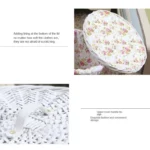 Dirty Hamper Rattan Storage Basket Dirty Clothes Household Clothes Storage Basket with Lid Hot Pot Shop Clothes Storage Basket - Image 6