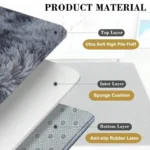 Plush Carpet For Living Room Sofa Floor Cushions Modern Soft Fluffy Home Rug For Children's Bedroom Play Carpet Christmas Gifts - Image 5
