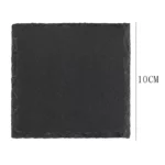 Natural Slate Coasters Anti-scald Insulated Cup Whiskey Mat Tea Cups Glass Mats Table Decorations and Accessories - Image 3