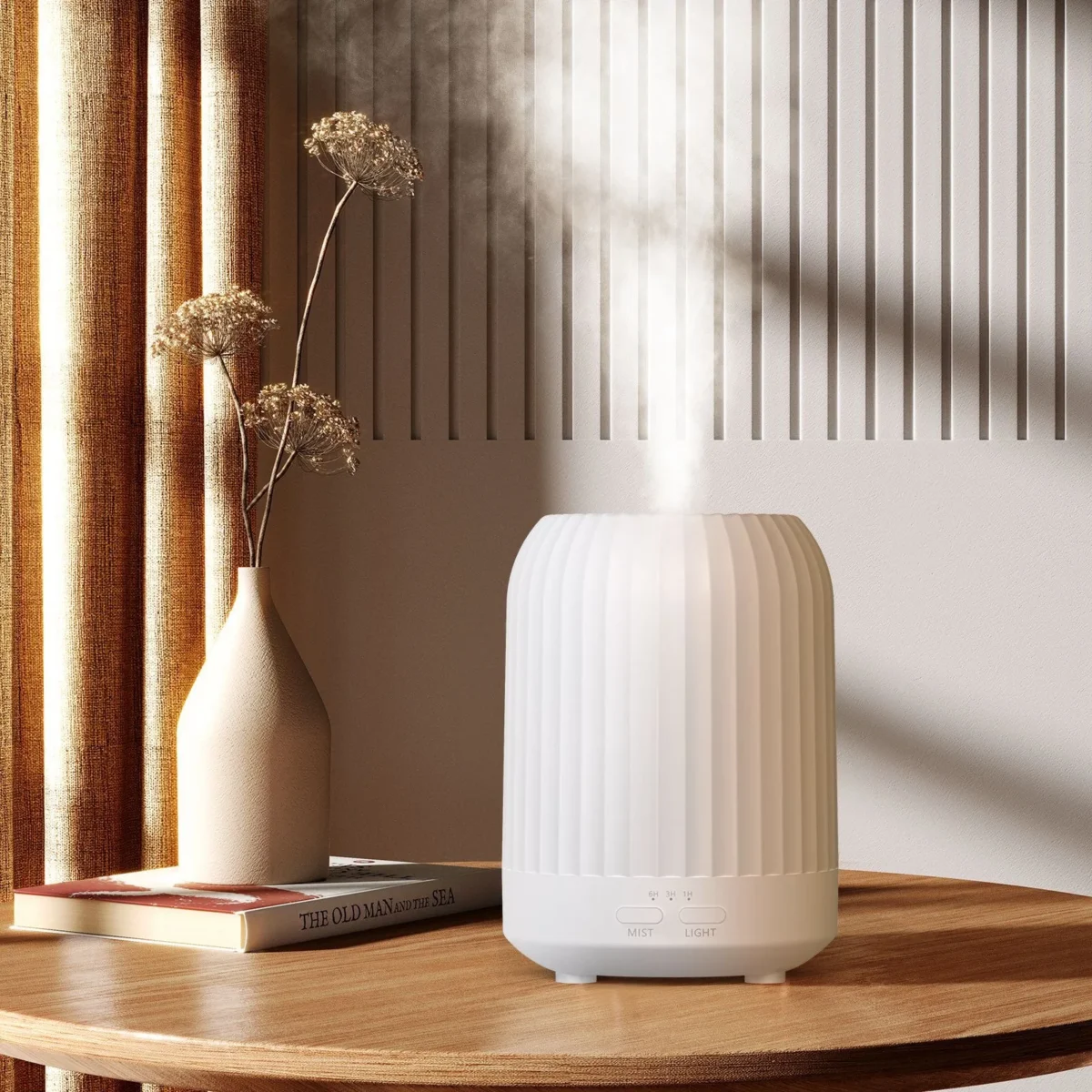 Aromatherapy Diffuser &Amp; Humidifier With Soothing Night Light - Image 4