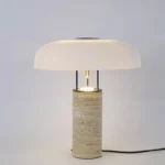 Nordic Table Lamps Natural Yellow Cave Stone Wabi Sabi Style Homestay Decoration Hotel Living Room Study Glass Bedroom Bedside - Image 5