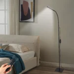 Tall Floor Lamp, Regular/Touch Model-With Remote Control, Adjustable Height & Brightness, 3 Color Modes - Image 2