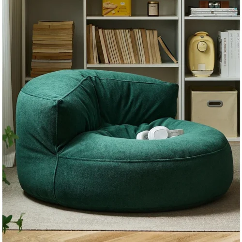 OTAUTAU Filled Bean Bag with Filler Waterproof Beanbag Pouf Chair Garden Beach Pool Puff Ottoman Salon Sofa Seat SF133
