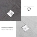 Elegant 100% Cotton Waffle Weave Napkins - Eco-Friendly Dining - Image 6