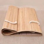 Foldable Bamboo Laundry Basket with Lid 60l Capacity Storage Bin for Efficient Home Clothes Organizer 40x30x50cm Space Saving - Image 4