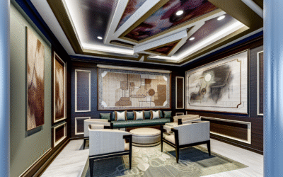 Accent Walls With Mixed Materials