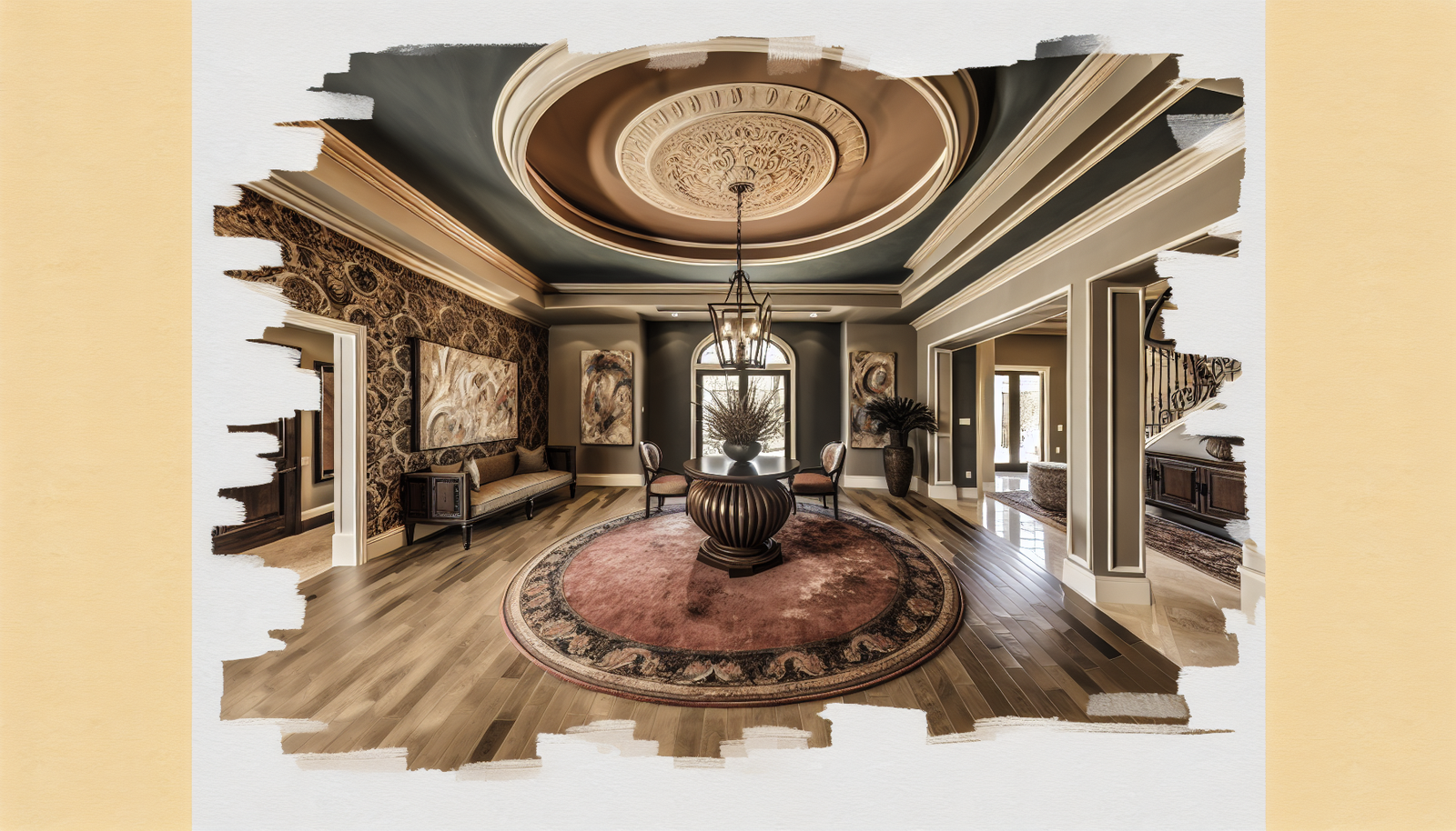 Barrel Ceilings In Transitional Interiors