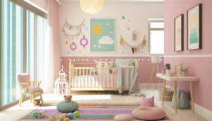 Bohemian Inspired Nursery Decor