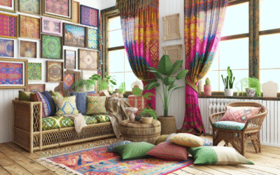 Bohemian Style Window Treatments