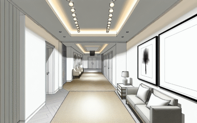 Infographic: Modern Hallway Wall Treatments
