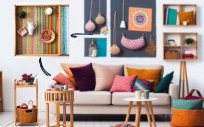 DIY Budget Friendly Decorative Trays