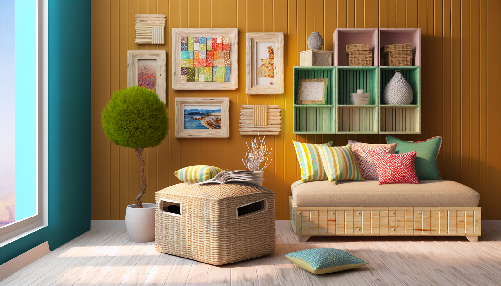 DIY Budget Friendly Room Dividers