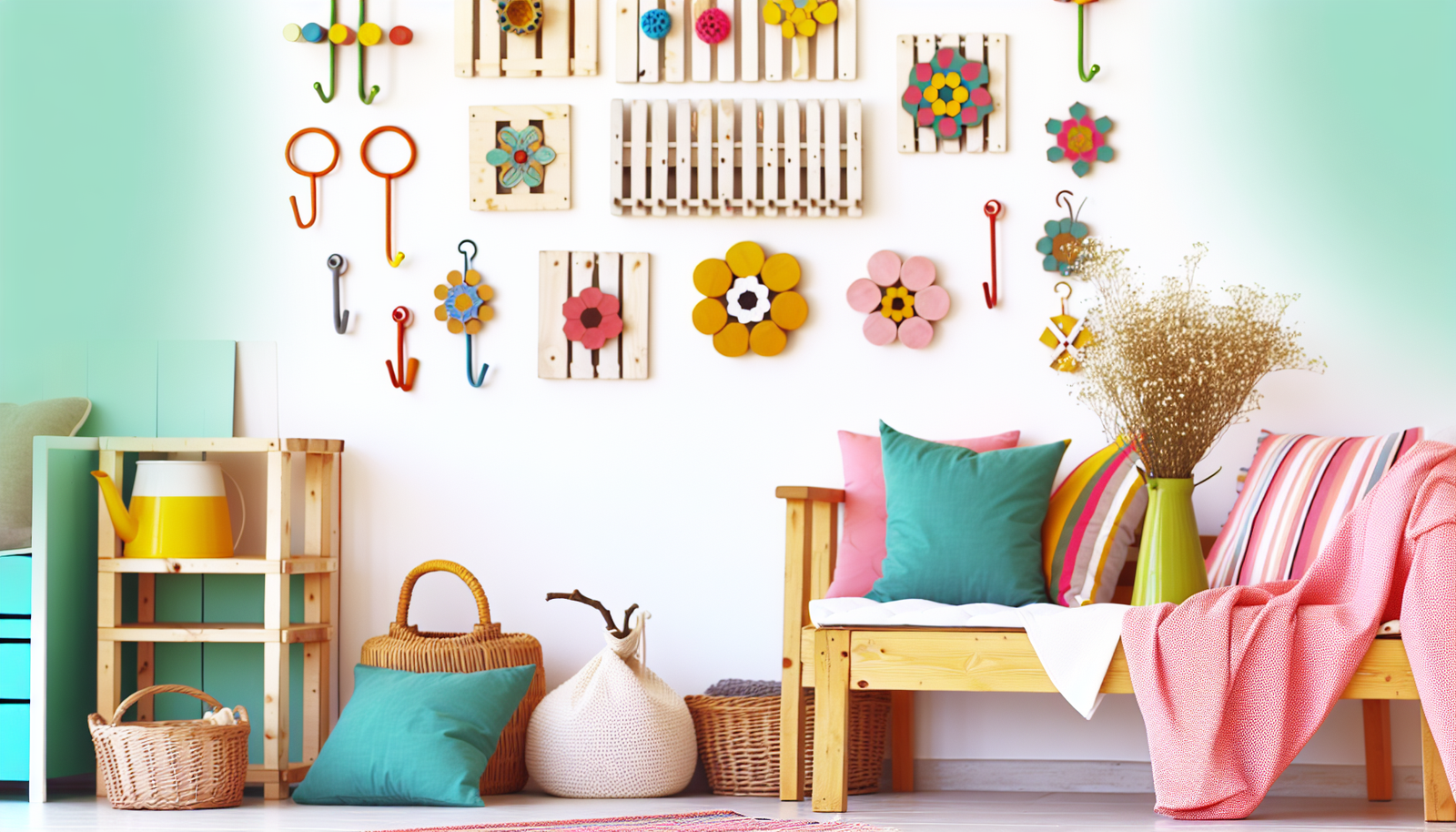 DIY Budget Friendly Wall Hooks