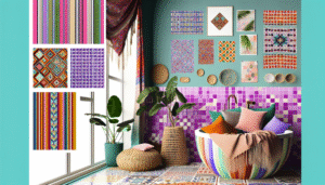 Eclectic Bathrooms With Bold Tiles