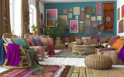 Eclectic Decor With Travel Treasures