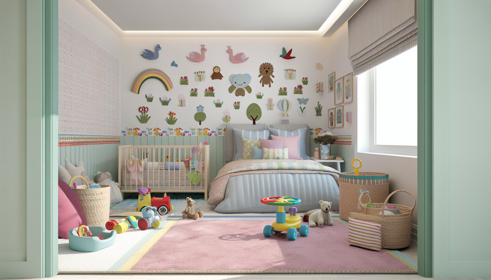 Handcrafted Nursery Wall Hangings