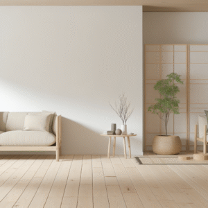Japandi Style Minimalist Floor Design Ideas