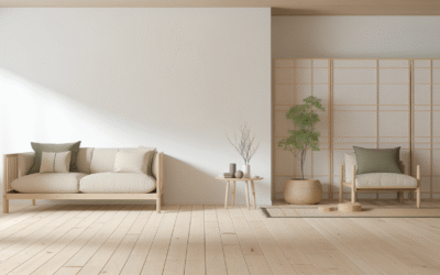 Japandi Style Minimalist Floor Design Ideas