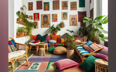 Mixing Boho And Scandinavian Styles