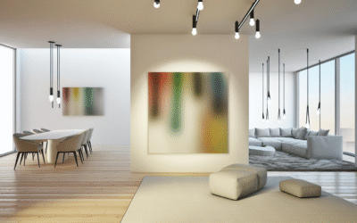 Modern Decor With Bold Color Accents