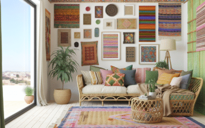 Moroccan Accents In Boho Design