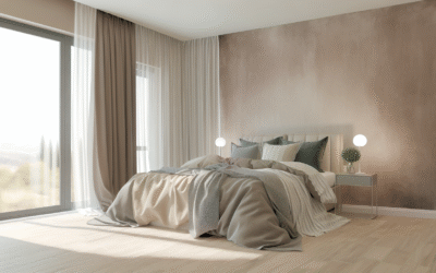 Muted Dusty Tones For Contemporary Bedding