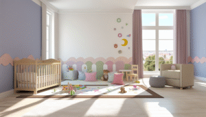 Playful Patterns In Nursery Design