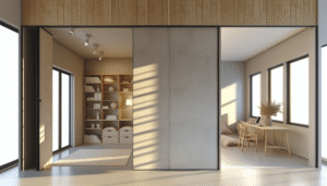 Small Space Solutions Using Sliding Wall Panels