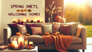Spring Scents, Welcoming Homes. (Simple, impactful)