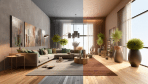 Infographic illustrating color psychology wheel and common color schemes